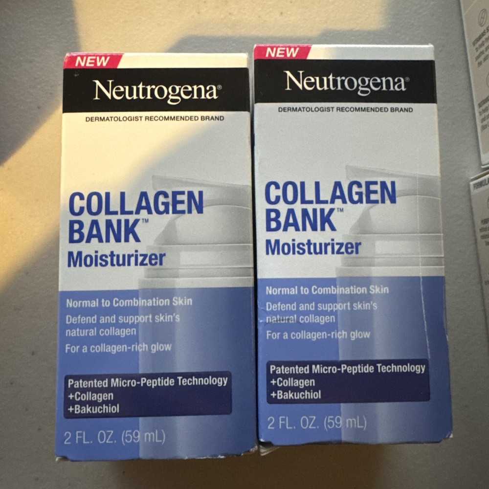 2x Neutrogena Collagen Bank Moisturizer