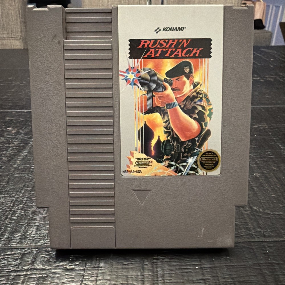 Rush'n Attack (Nintendo Entertainment System, 1987) Cart Only Tested