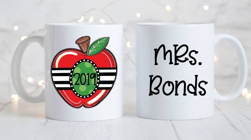 Teacher Gifts Personalized Teacher Mug Teacher Appreciation Thank You Gift