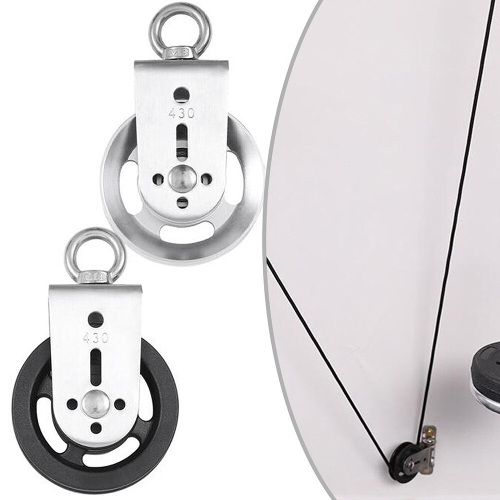 Nylon Grooved Fitness Pulley System for Enhanced Performance in Home Gym Setups