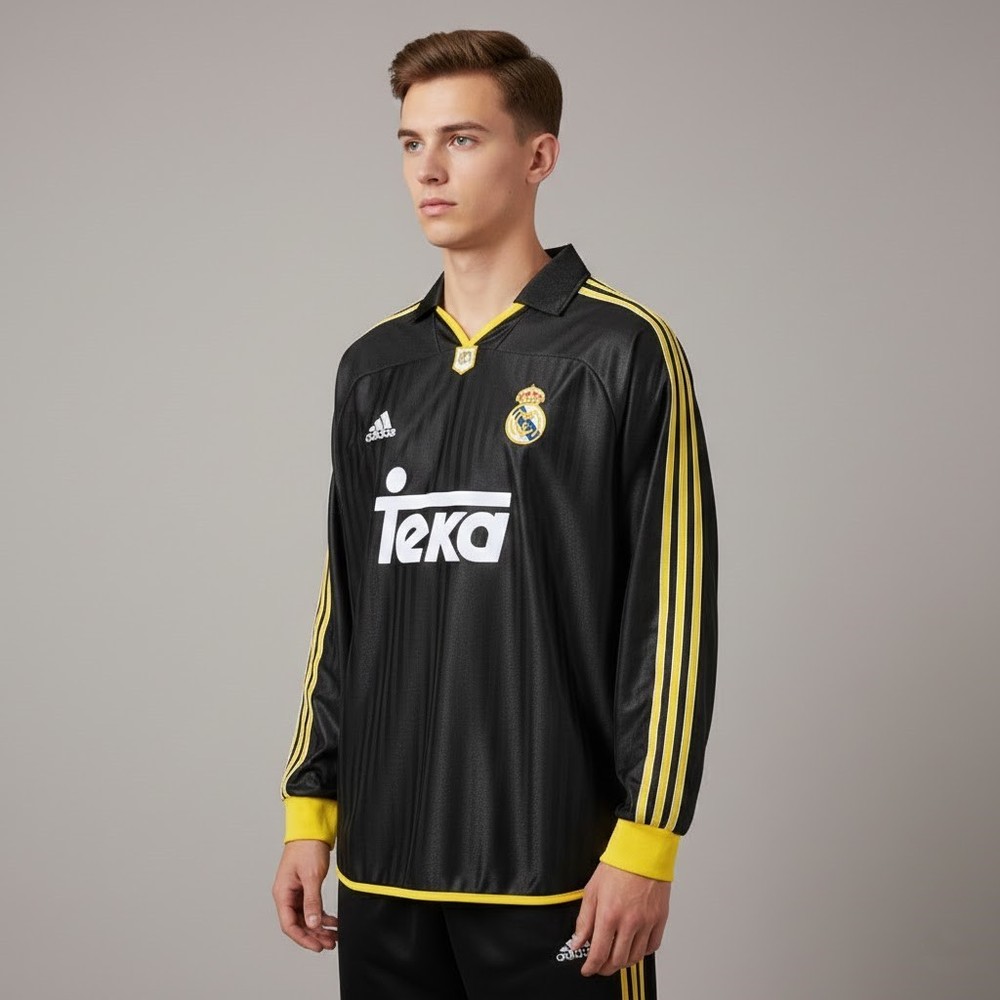 Real Madrid 1999-2000 Away Kit – Long Sleeve 