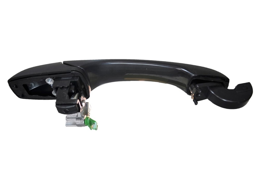 fits 2008 to 2016 Town Country Exterior Door Handle Front Right Black wo Keyhole