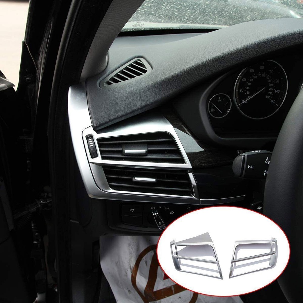 For BMW X5 F15 X6 F16 Center Side Air Condition Outlet Vent Cover Trim 2014-2018