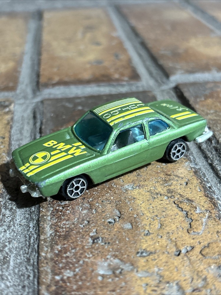 VTG ✅ BMW 3.0 CSI Car S690 ✅ Summer Diecast Toy Turbo ✅ Green Yellow Hong Kong