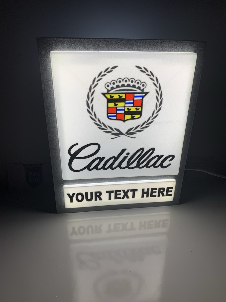 Cadillac Dealership Sign Replica. Customizable!