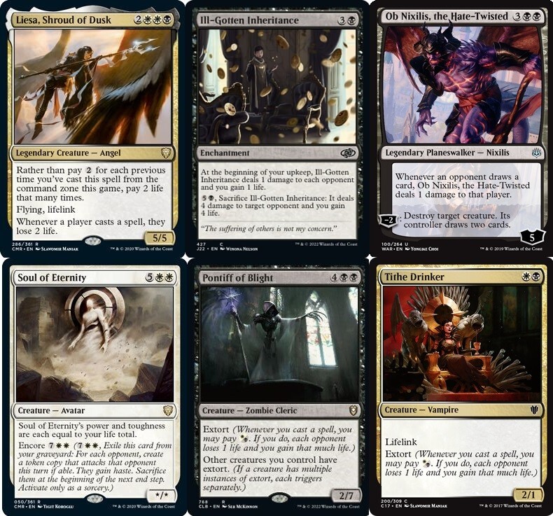 MTG Commander EDH Deck Liesa, Shroud of Dusk 100 Magic Cards Custom Deck - NM