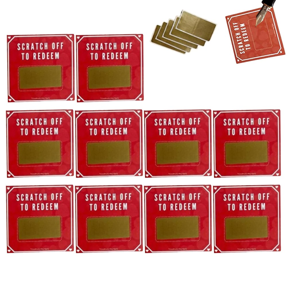 10 Valentine's Date Night Scratch-Off DIY Love Voucher Cards-image
