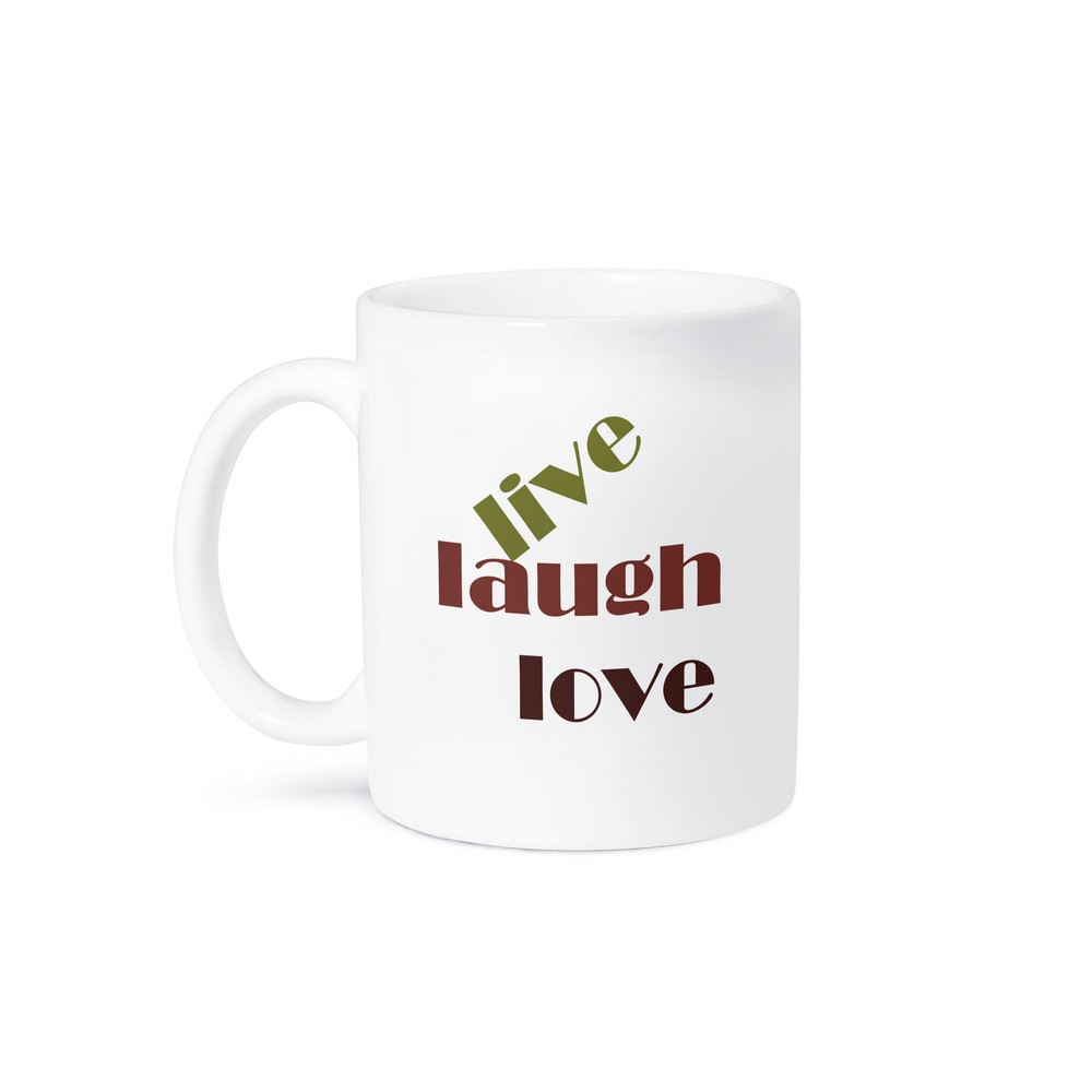 3dRose, Live Laugh Love, Mug