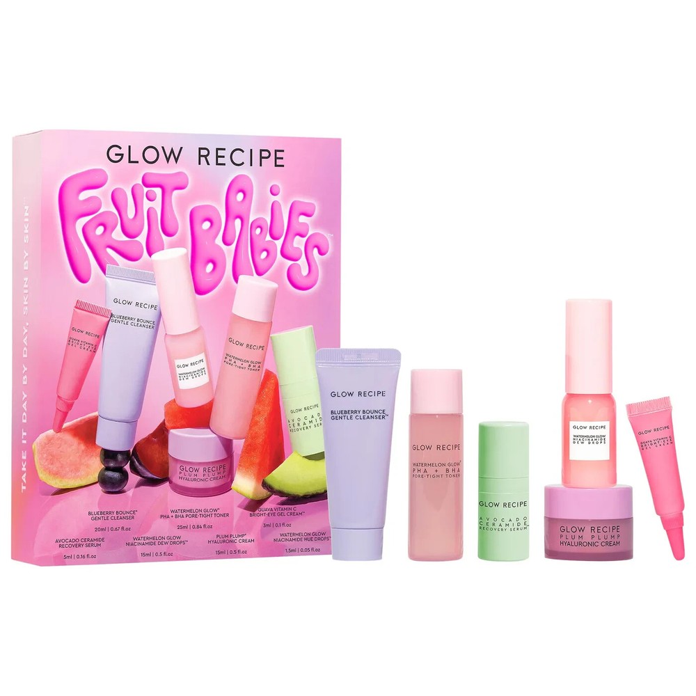 Glow Recipe Fruit Babies Watermelon Toner Dew Drops Plum Guava Bestsellers