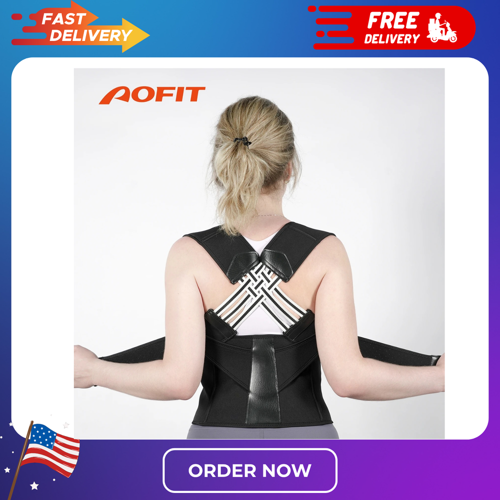Adjustable Back Posture Corrector Brace for Spine Support Small Size 60-69 CM