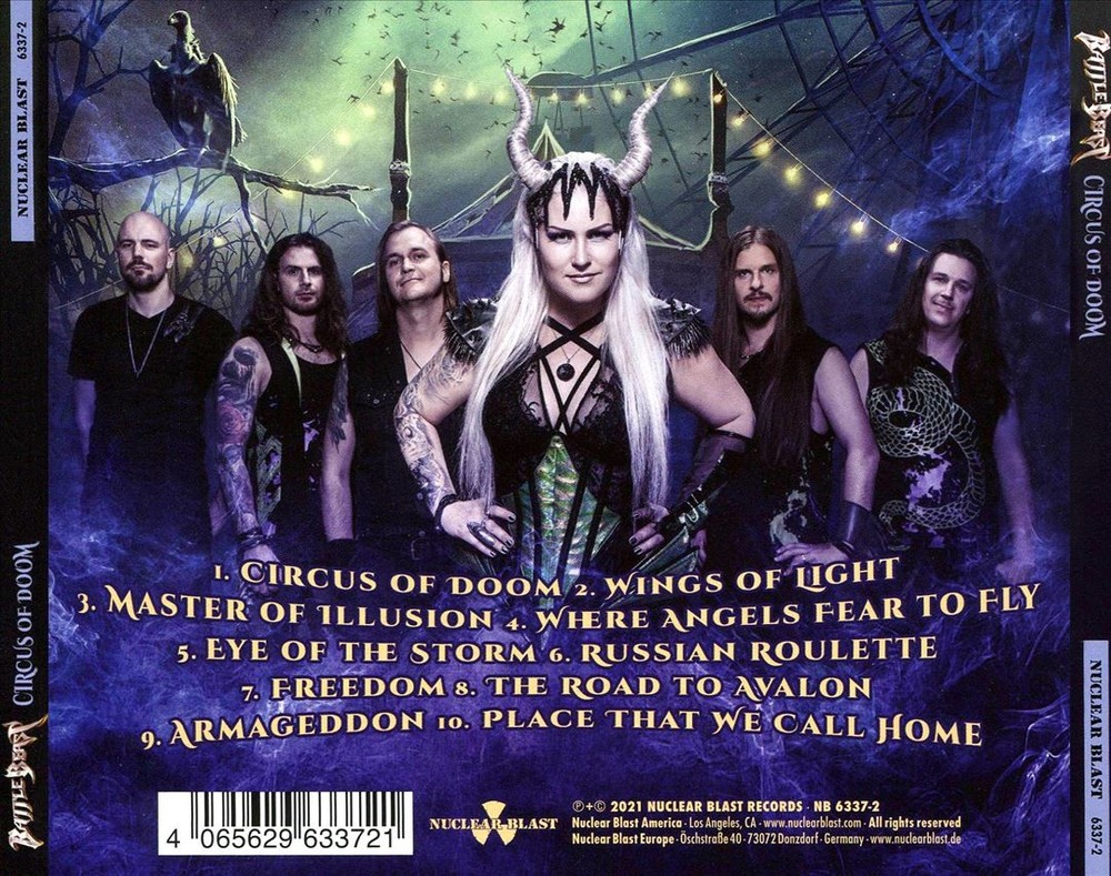 Battle Beast Circus of Doom Brand New CD Album