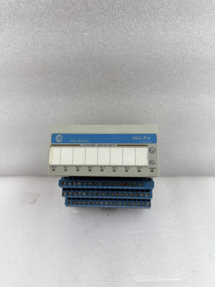 ALLEN BRADLEY 1797-IE8 FLEX Ex 8 CHANNEL ANALOG INPUT MODULE TESTED (FAST SHIP)