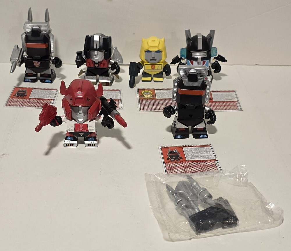 Hasbro The Loyal Subjects Transformers Wave 1/3 Bumblebee/ Sludge Autobot Lot