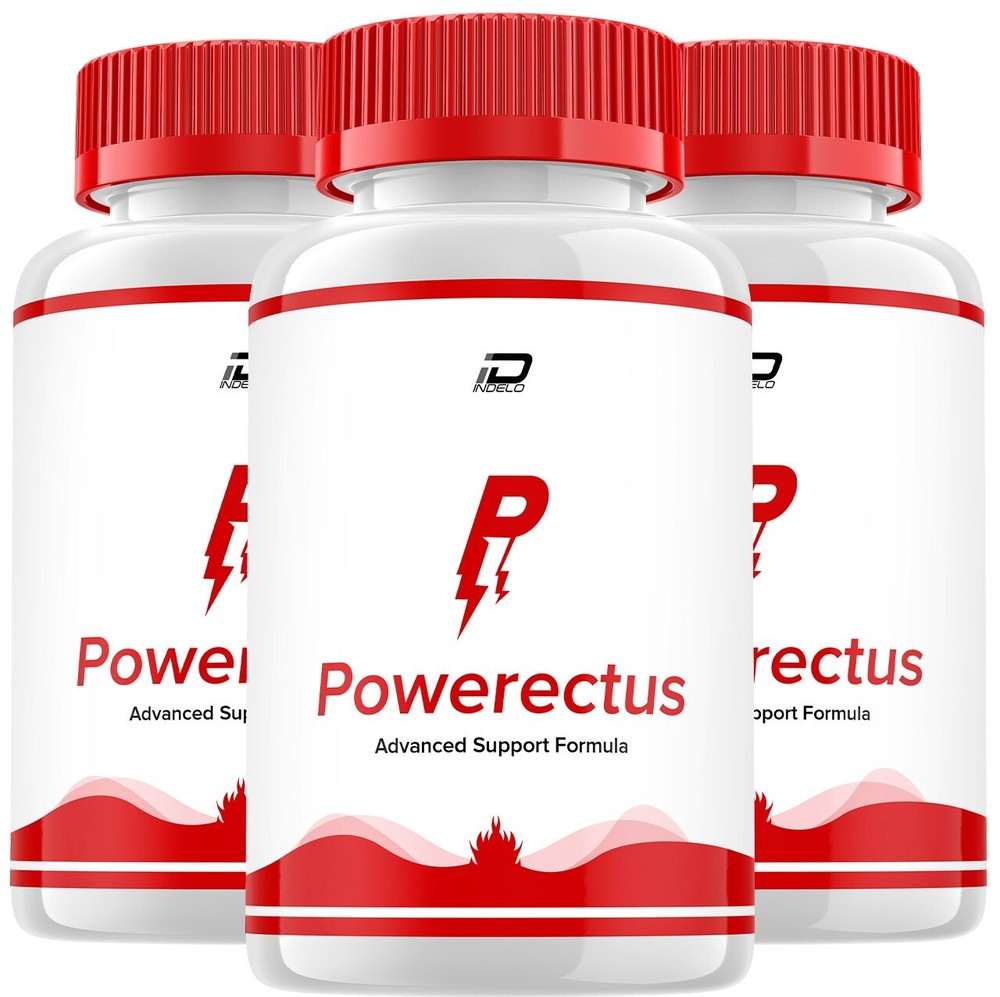 3 Pack Powerectus for Men Capsules – Boost Health & Energy