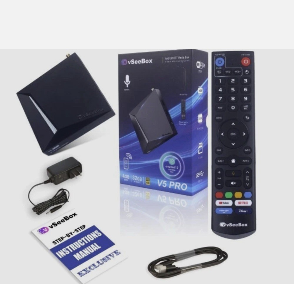 AUTHORIZE DEALER - VSEEBOX V5 PRO - FREE SHIPPING