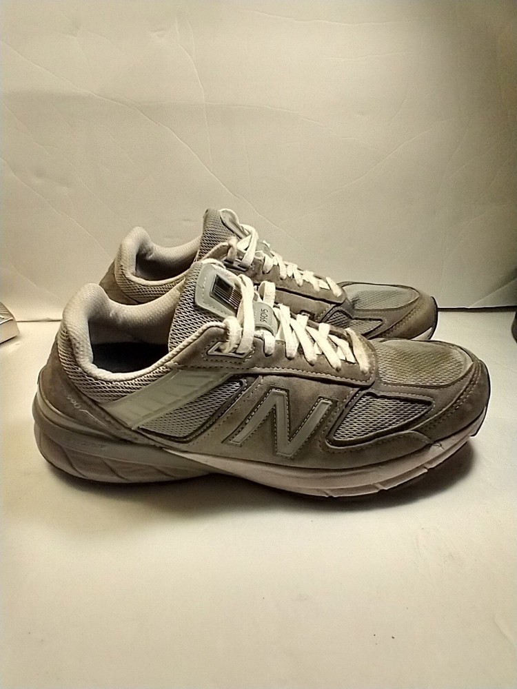 New Balance 990v5 Gray Running Shoes Men's sz 10D Made in USA M990GL5