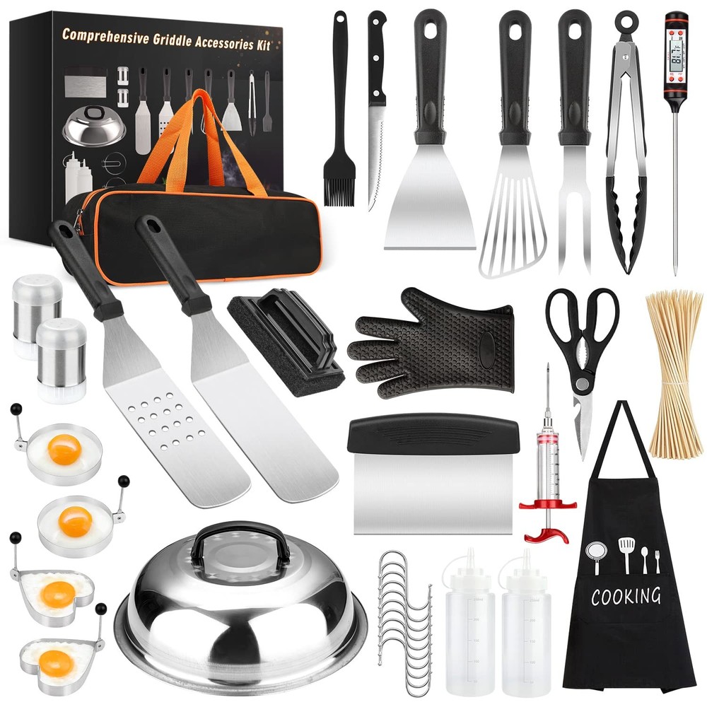 135-Piece Griddle Accessories Kit for Blackstone & Other Grill Brands