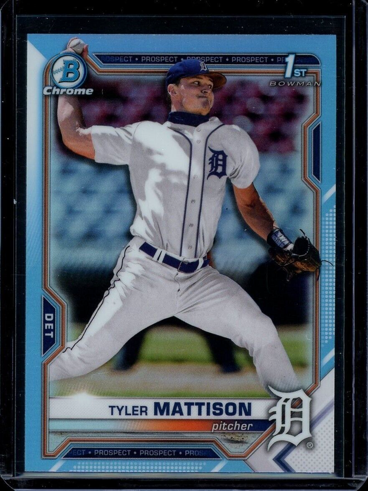 2021 1st Bowman Draft Chrome ~ Sky Blue Refractors ~ You Pick ~ NO Stock Images