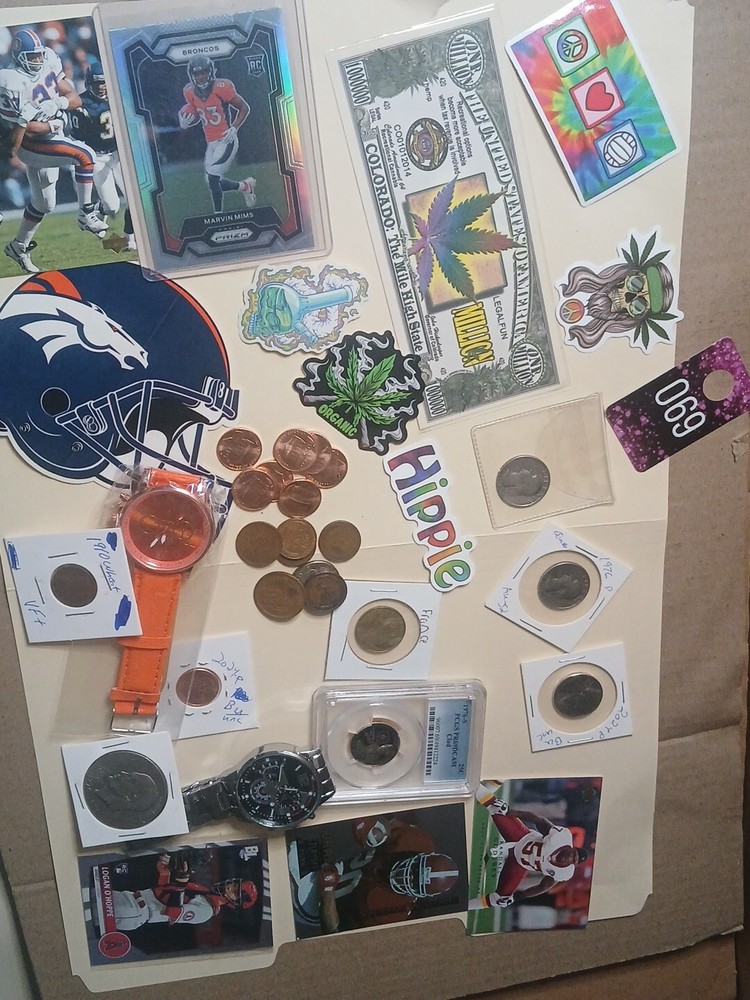 Collectible Junk Drawer Coin Lot  1976s Clad 69pr 1776-1976 Eisenhower 1910 Whea