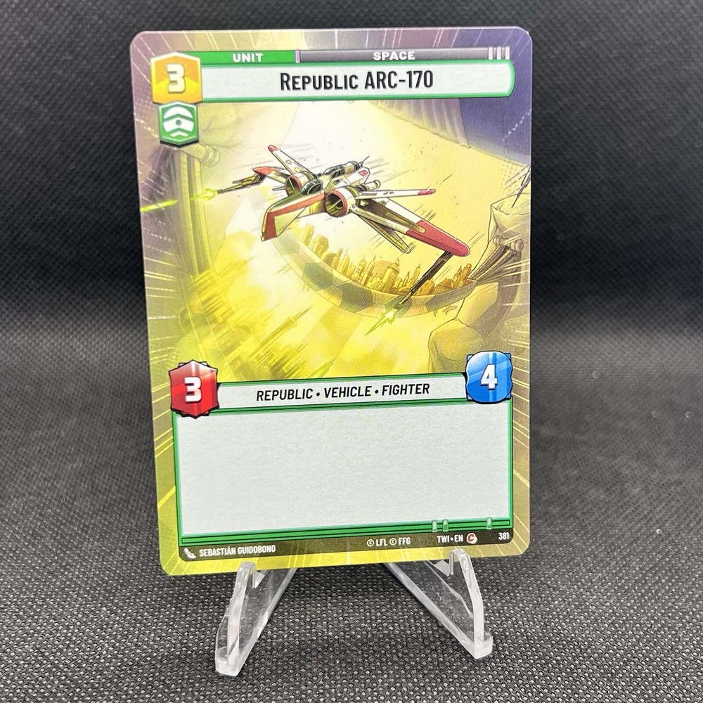 Republic ARC-170 Hyperspace Foil Star Wars Unlimited Twilight of the Republic