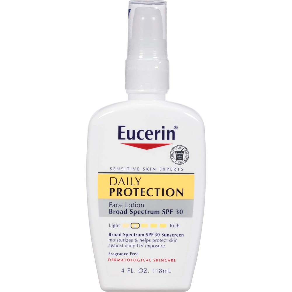 Eucerin SPF 30 Daily Protection Face Lotion with Broad Spectrum Sunscreen
