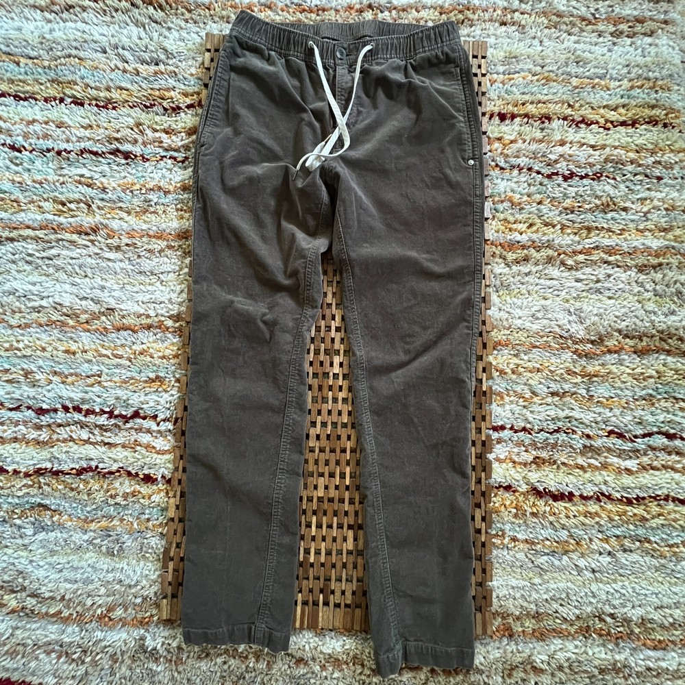 Vuori Optimist Brown Cord Joggers Sweatpants V440 Mens Size Medium M