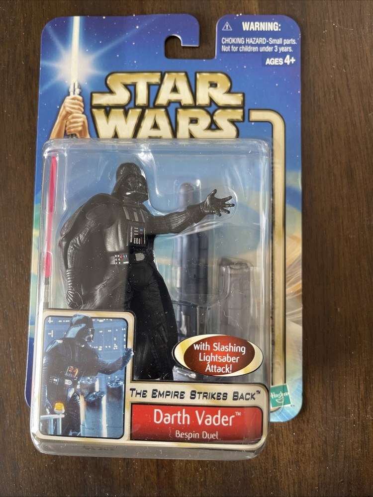 Star Wars Empire Strikes Back Darth Vader Bespin Dual Action Figure New In Box