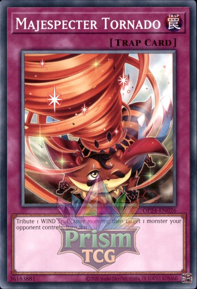 Majespecter Tornado OP24-EN026 Yugioh Rare Card