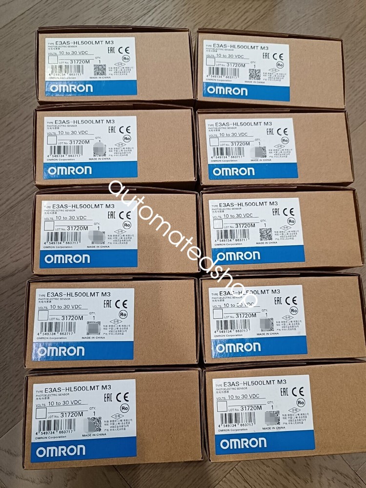 1PCS NEW E3AS-HL500LMT M3 photoelectric sensor Shipping DHL or FedEX