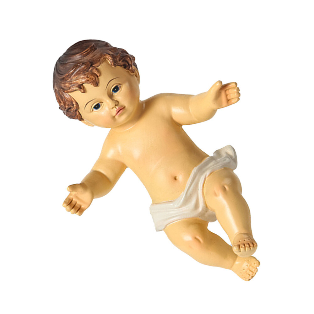 Baby Jesus Nativity Holy Figurines Religious Child Ornament Office
