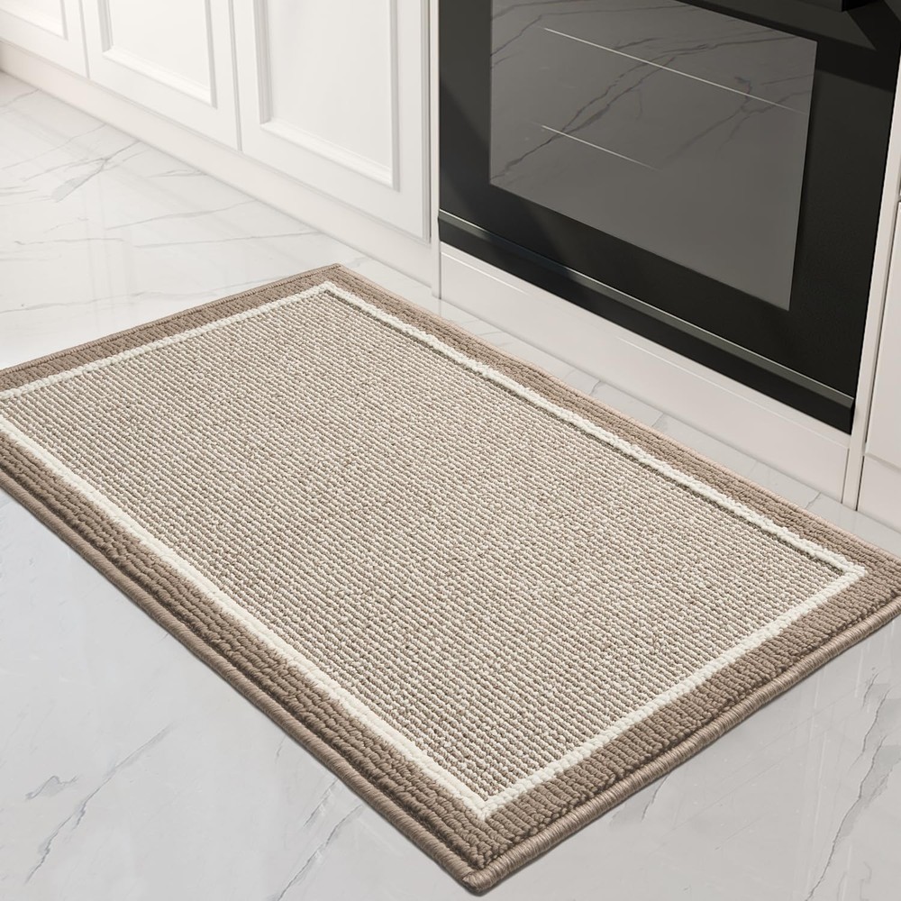 Non-Slip Washable Kitchen Floor Mat 100% Polypropylene Durable Rug