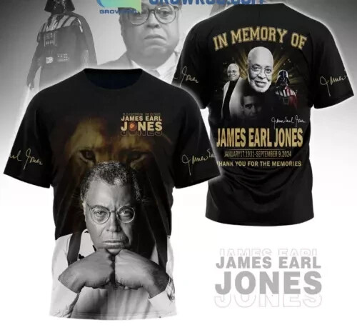 James Earl Jones In Memory Of The Legend 2024 3D T-Shirt