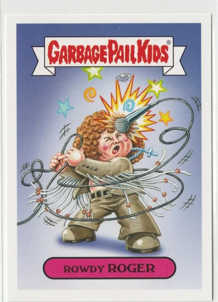 Rowdy Roger #10a Garbage Pail Kids GPK 2017 Battle of the Bands Card
