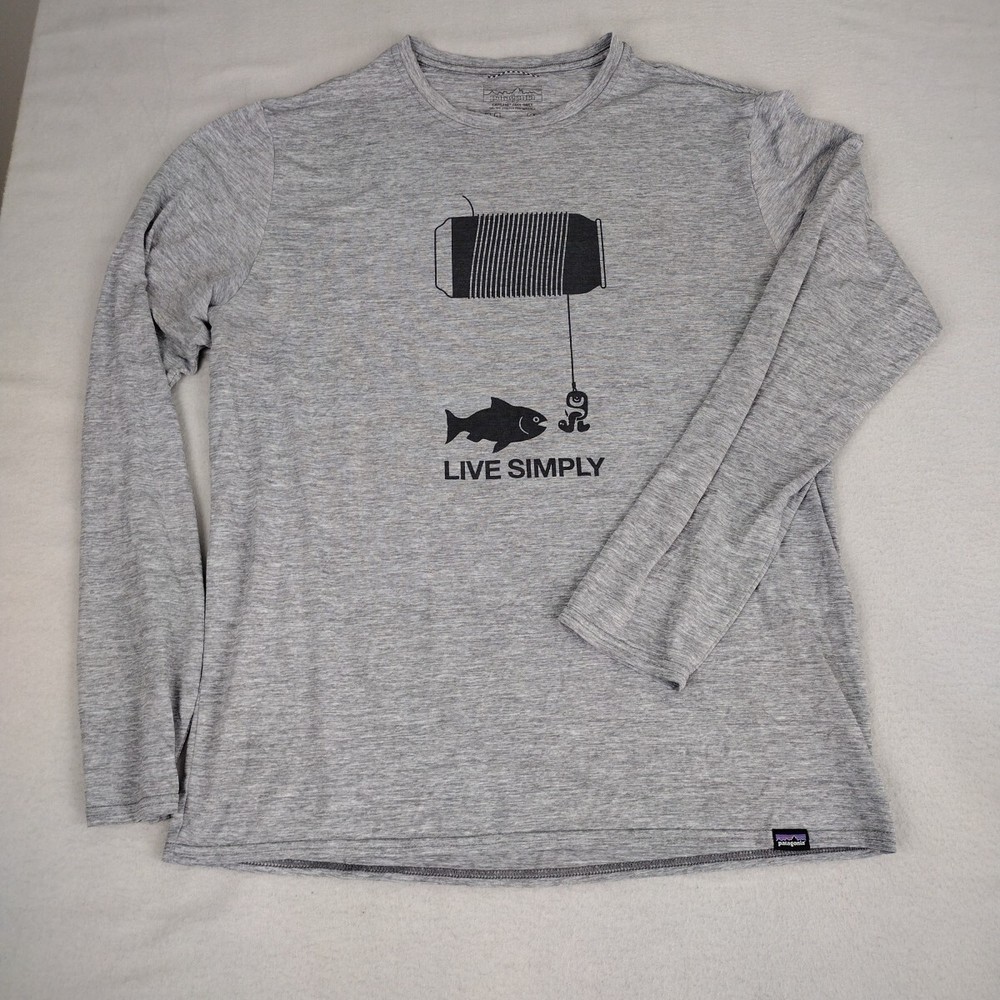 Patagonia Men’s Medium Capilene Cool Daily 50+ UPF Graphic Tee Live Simply