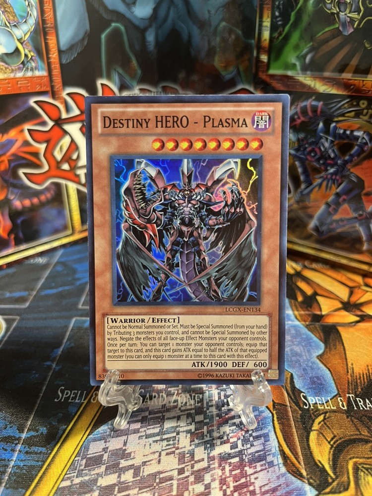 Destiny HERO Plasma Yu-Gi-Oh Legendary Collection 2 Unlimited Edition Card LCGX-EN134