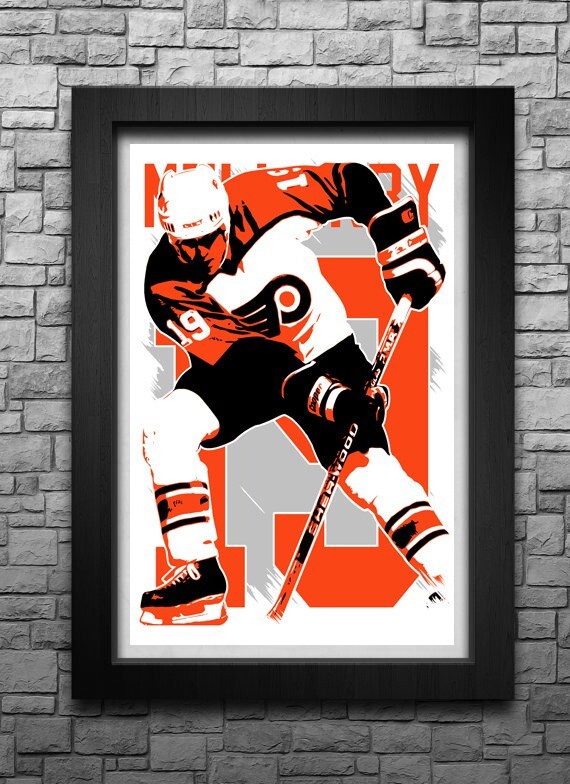 SCOTT MELLANBY art print/poster PHILADELPHIA FLYERS FREE S&H! JERSEY B2G2