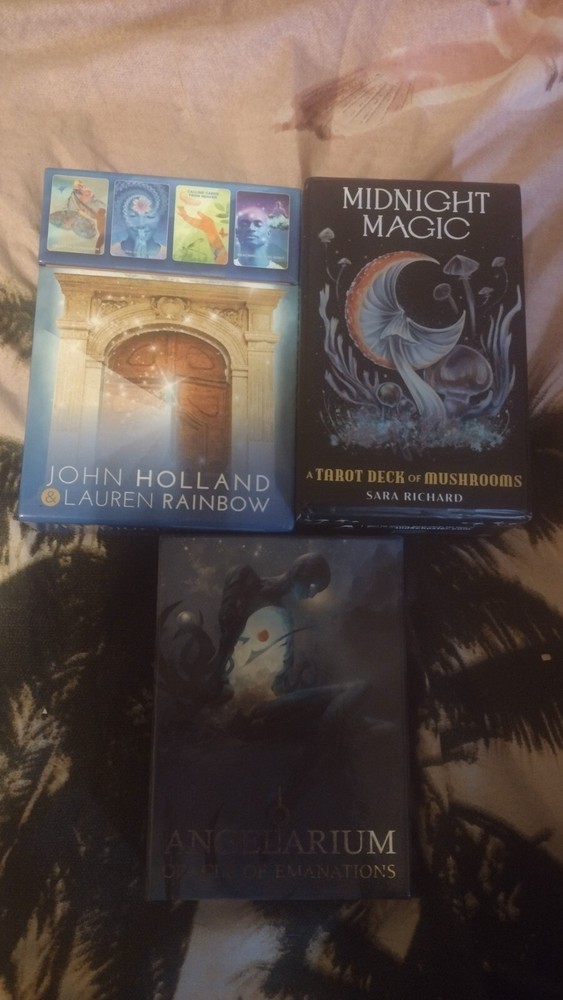 Trading 3 Oracle Card Decks For 2 Other Oracle Card Decks