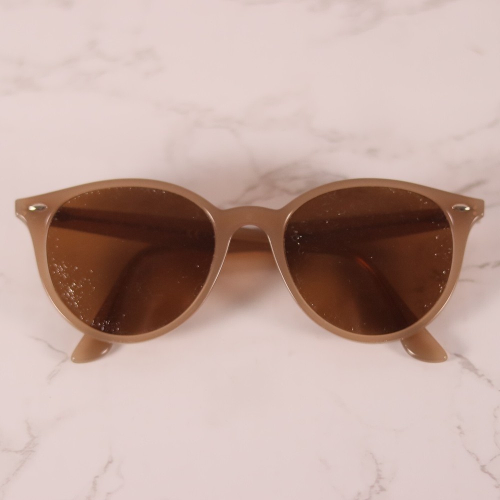 Ray-Ban RB 4305 6166/13 Polished Beige Square Full Rim Sunglasses FRAMES ONLY