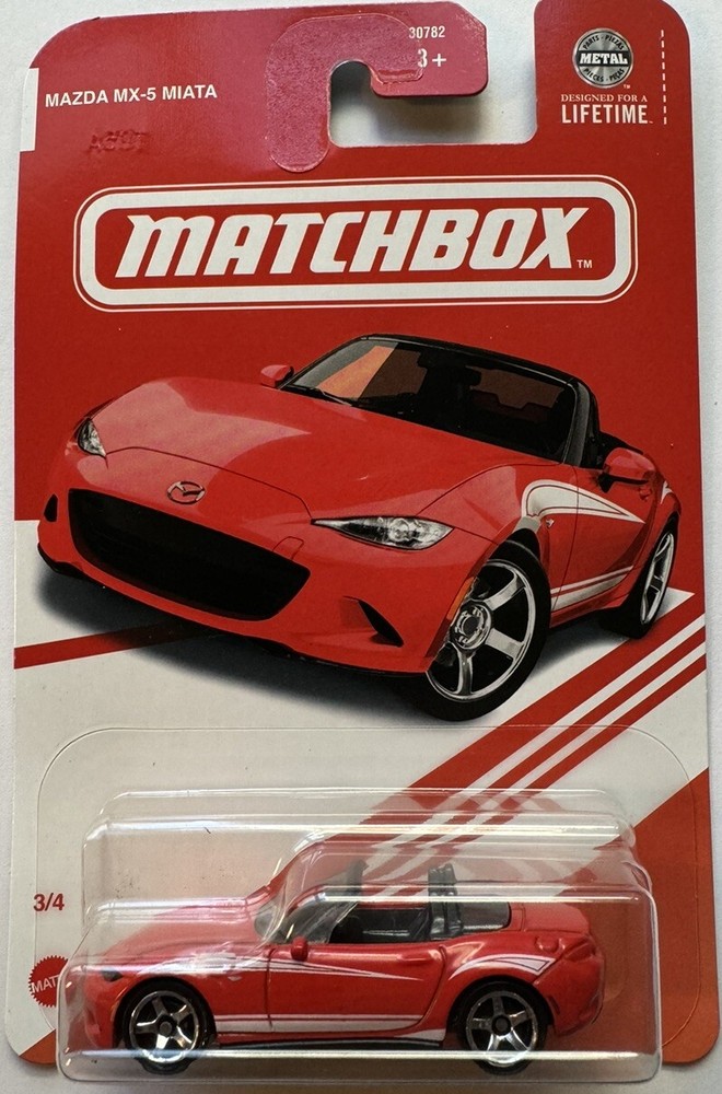 Matchbox 2024 Mazda MX-5 Miata Target Red Exclusive