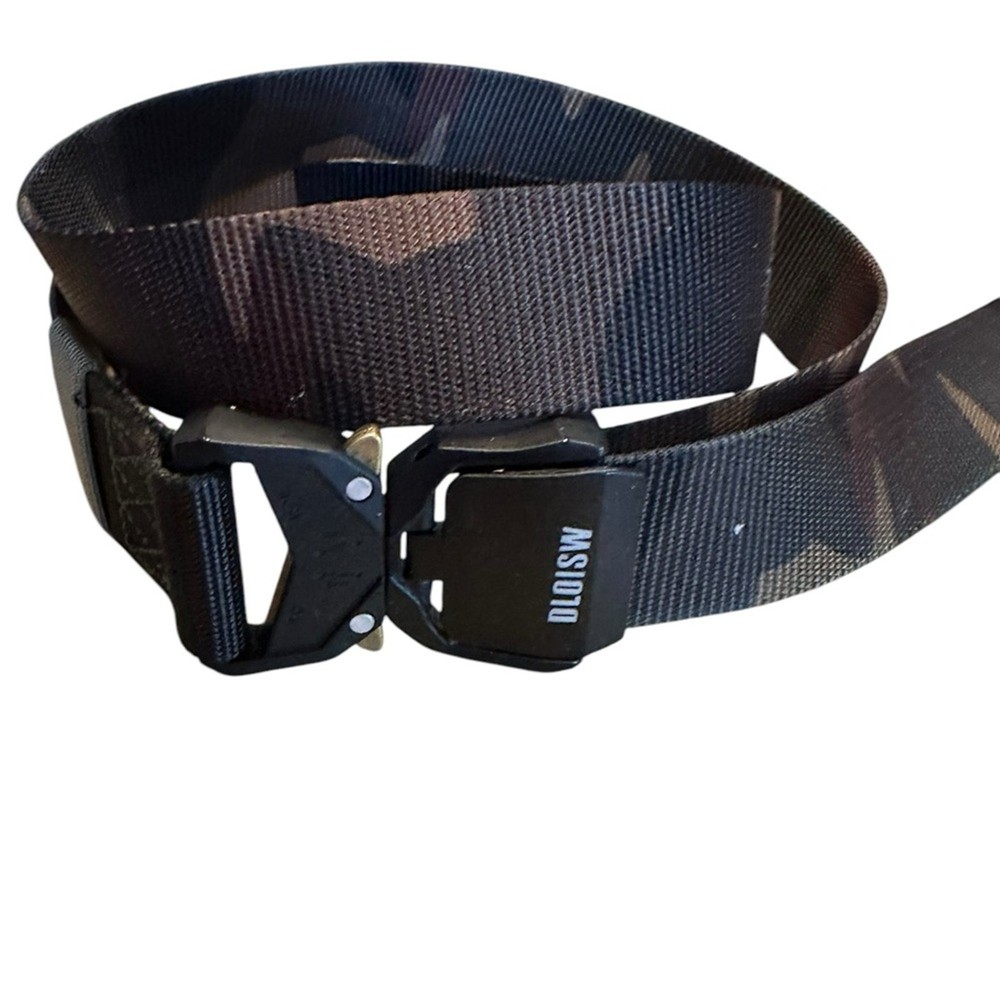 Camo Tactical Webbed Belt Adjustable up to 48”