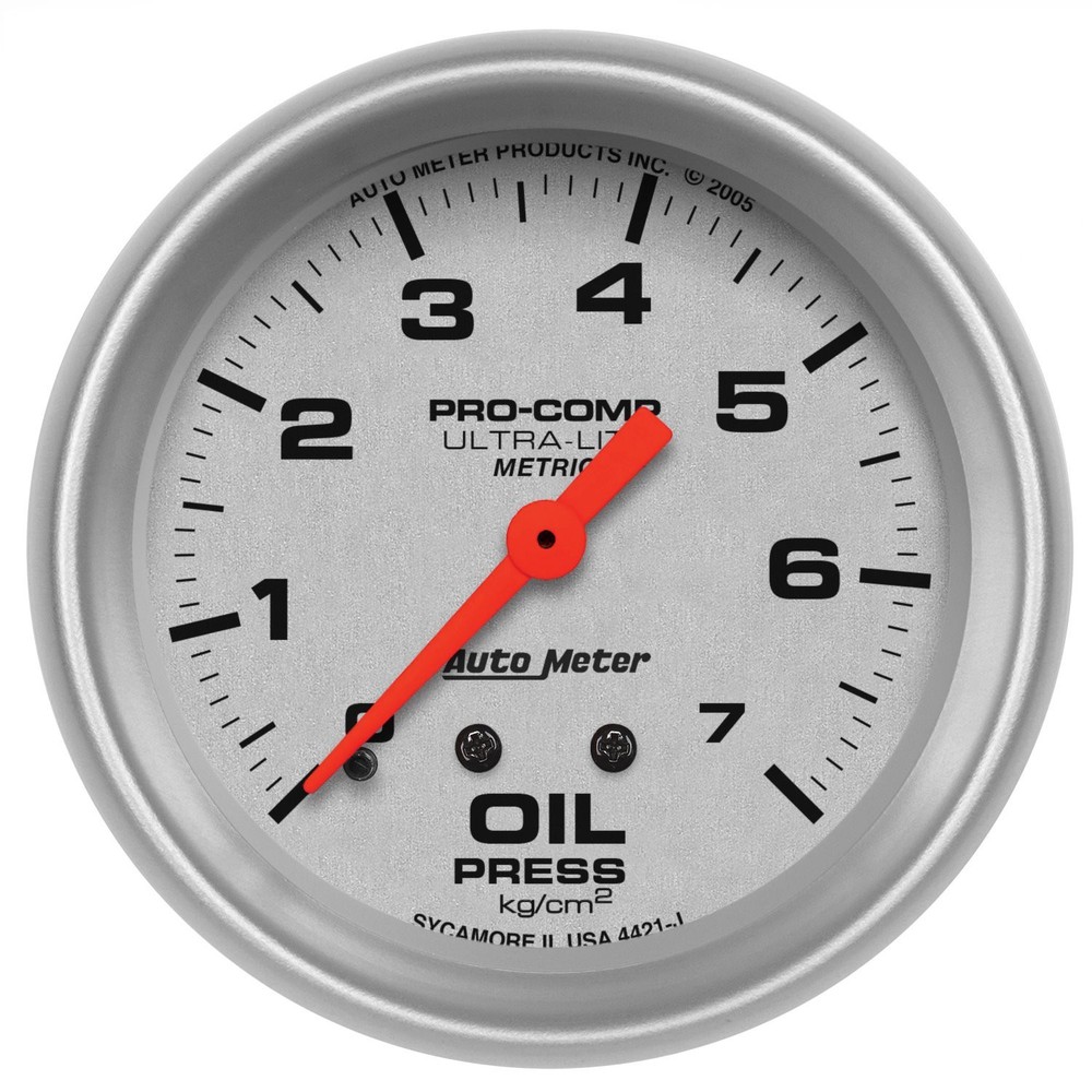 Auto Meter 4421-J Ultra-Lite Digital Oil Pressure Gauge