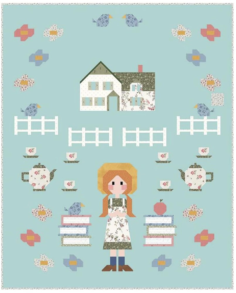 Riley Blake Fabric Collection of Ann Green Gables, Perfect Quilt Pattern