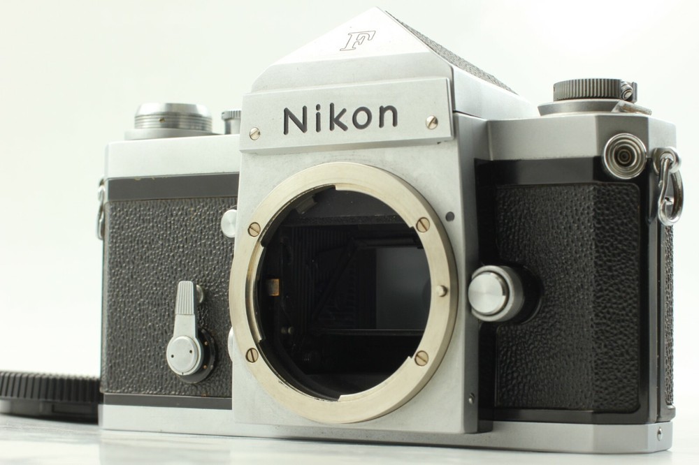 Exc+5 Nikon F Fuji Mark Nippon Kogaku 652xxxx Eyelevel Camera Body Japan