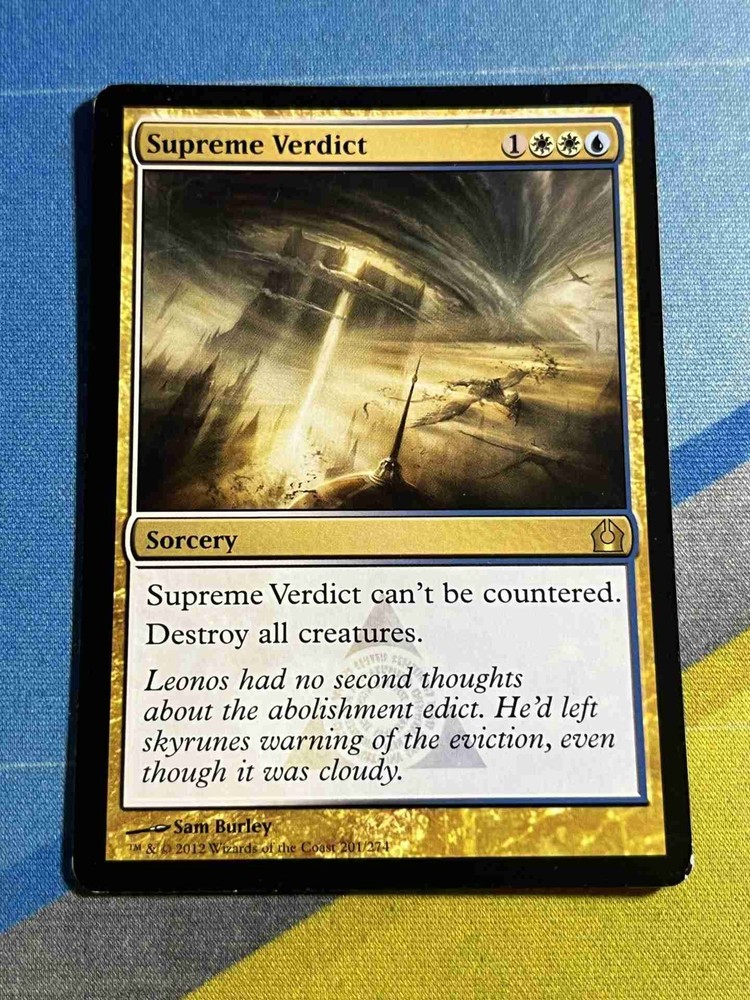 Magic the Gathering MTG Return to Ravnica SUPREME VERDICT