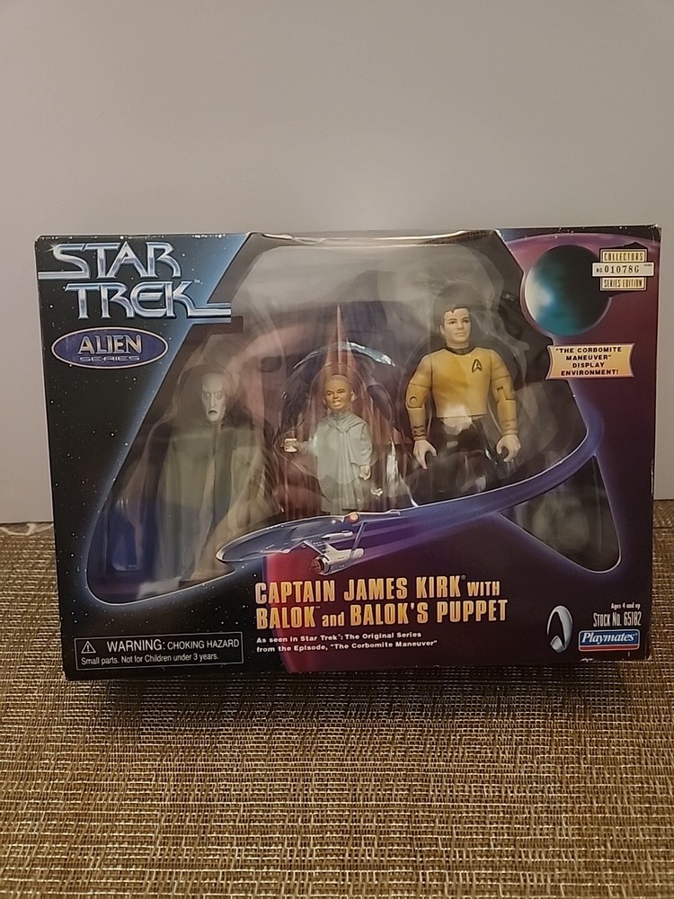 Corbomite Maneuver KIRK & BALOK Star Trek TOS Alien Series!