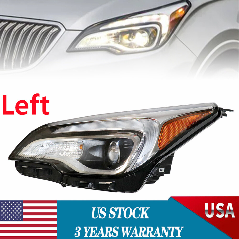 For 2016 2017 2018 Buick Envision LED Headlight Headlamp Left Driver Side New