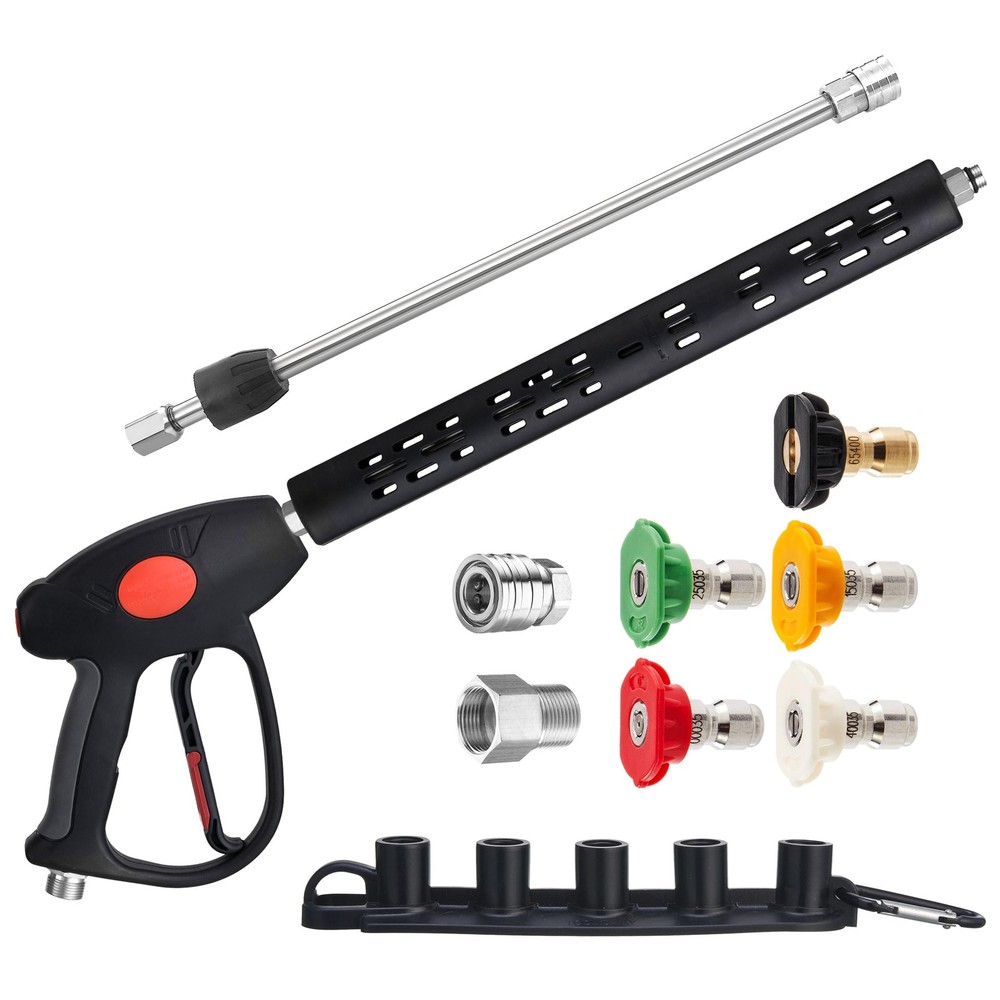 Pressure Washer Gun Replacement with Extension Wand M22 15mm or 14mm Fit