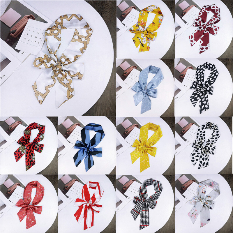 Satin Silk Scarf Hijab for Women - Soft Head Neck Wrap Accessory  