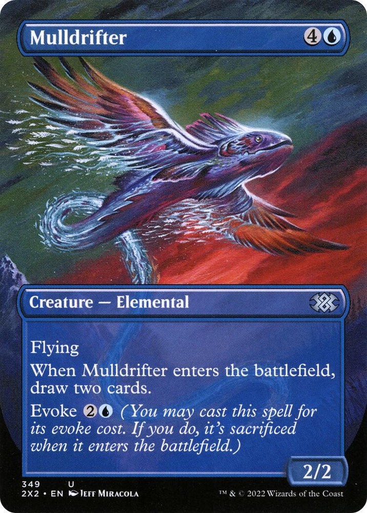 Mulldrifter (Borderless) Double Masters 2022 Regular