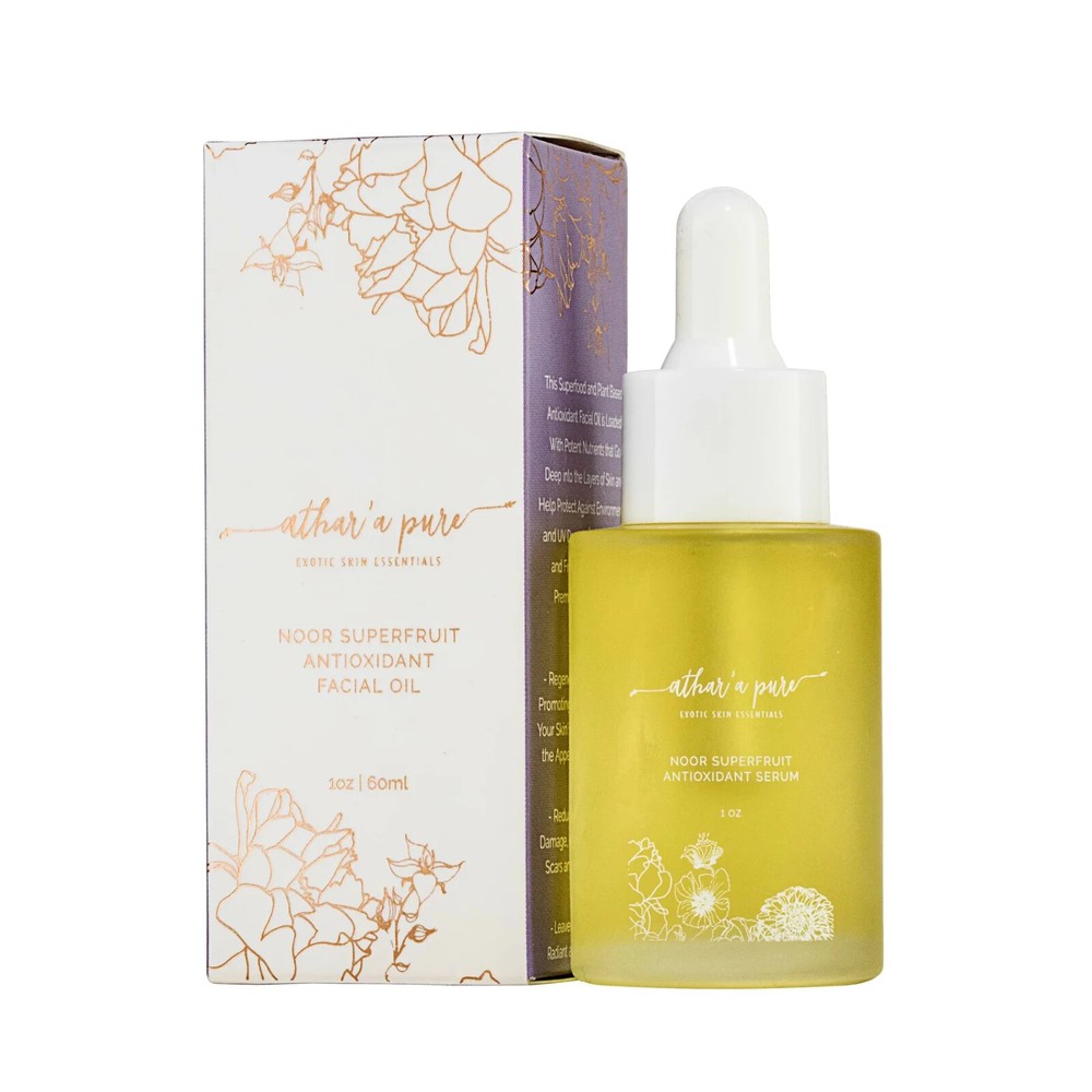 Noor Superfruit Antioxidant Anti-Aging Facial Oil by ATHAR'A PURE - 1oz